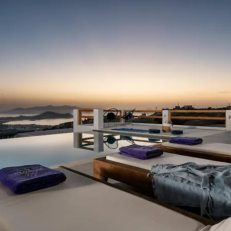 Naxos Skyline Luxury ヴィラ Agkidia