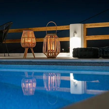 ヴィラ Naxos Skyline Luxury *