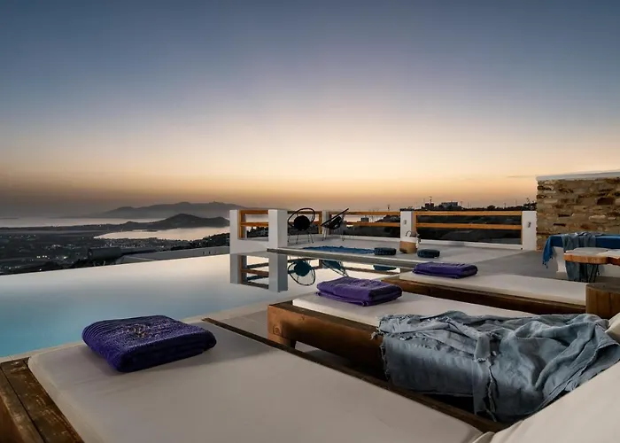 Naxos Skyline Luxury Villa Agkidia